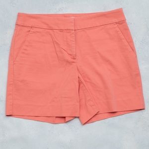 LOFT Riviera Coral Shorts Size  2